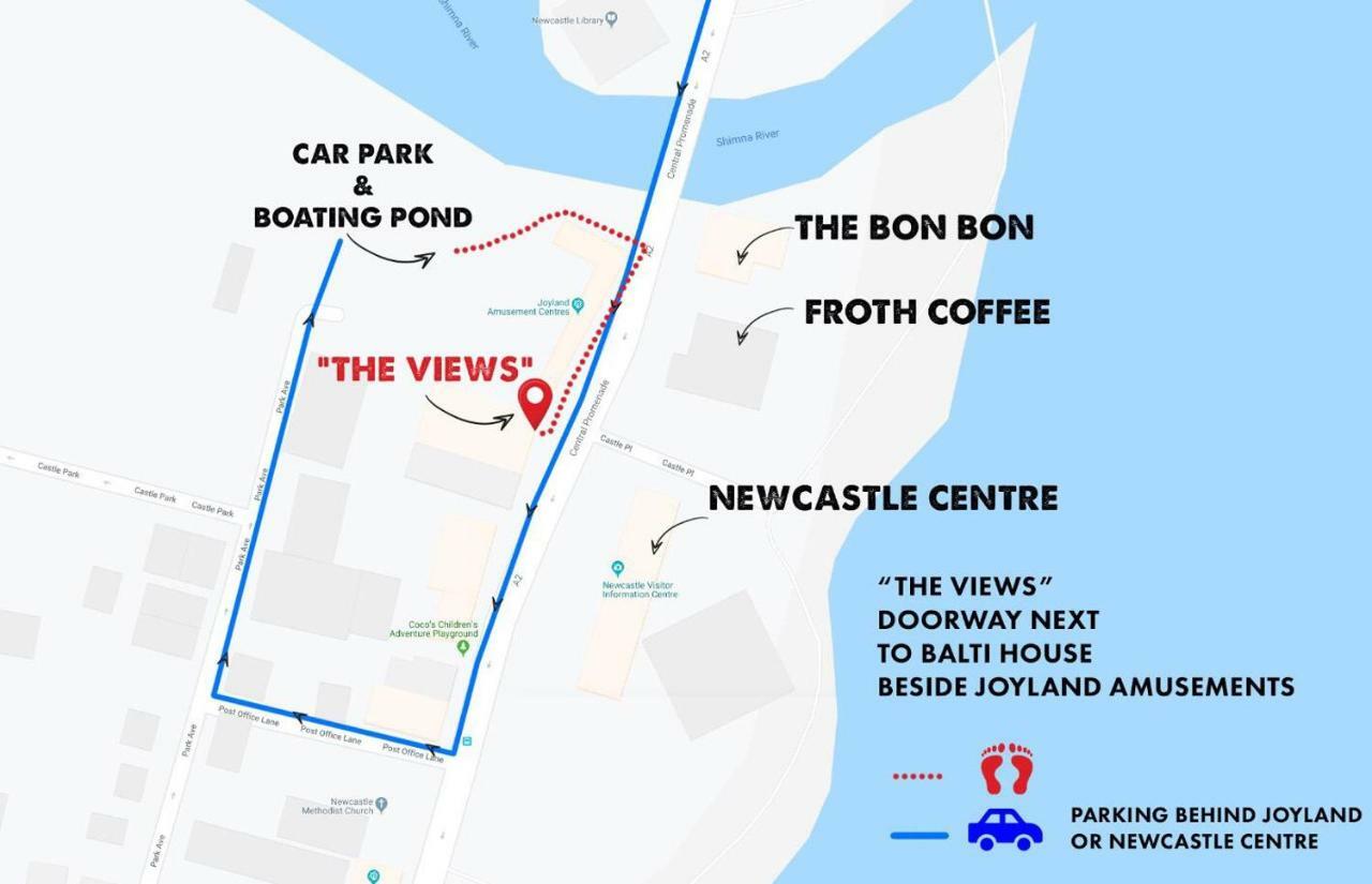 The Views Leilighet Newcastle  Eksteriør bilde